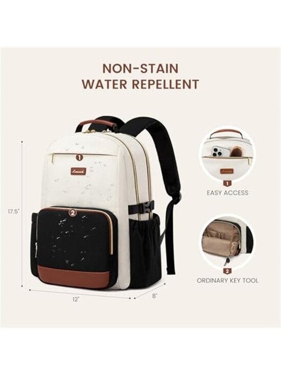 Womens Laptop Backpack Travel Backpack 15 Inch School Work Carry On Bag